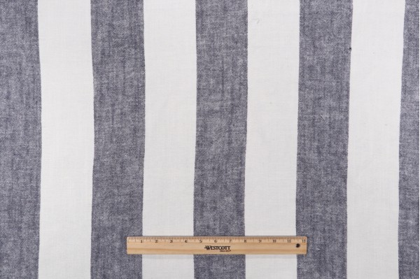 Sample of P Kaufmann Freeport Woven Linen Blend Decorator Fabric in Marina 