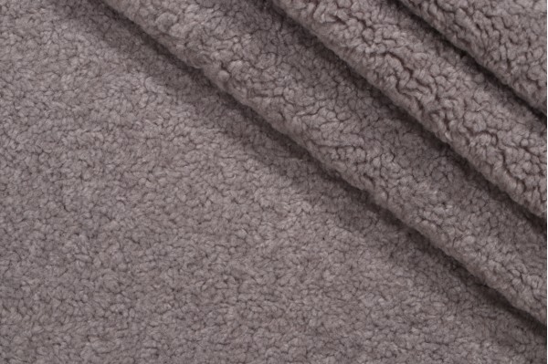 PK Lifestyles Furever Faux-Fur Decorator Fabric in Mouse 