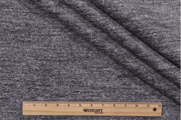 Sample of PK Lifestyles Grotto Woven Chenille Upholstery Fabric in Granite 