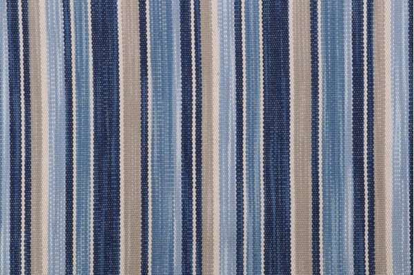 Ellen Degeneres St Charles Woven Upholstery Fabric in Indigo 