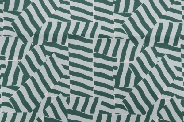 Bryant Fabrics Ziomara Printed Polyester Outdoor Fabric in Green 