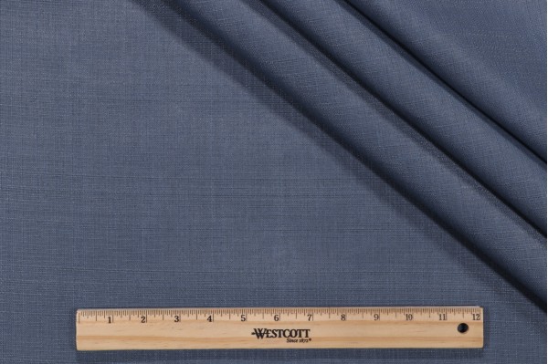 Solartex Woven Outdoor Fabric in Steel Blue 