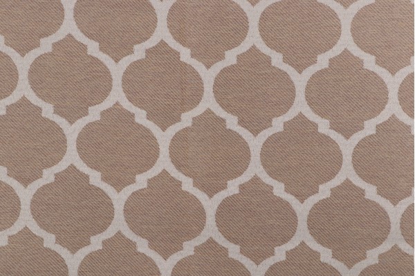 Bryant Fabrics Ogee Woven Outdoor Fabric in Toffee 