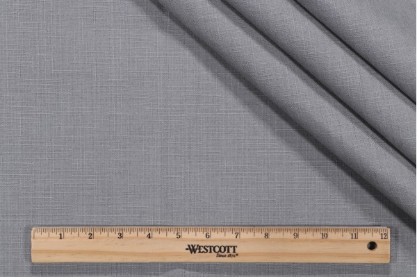 Arden Madera Woven Outdoor Fabric in Pewter 