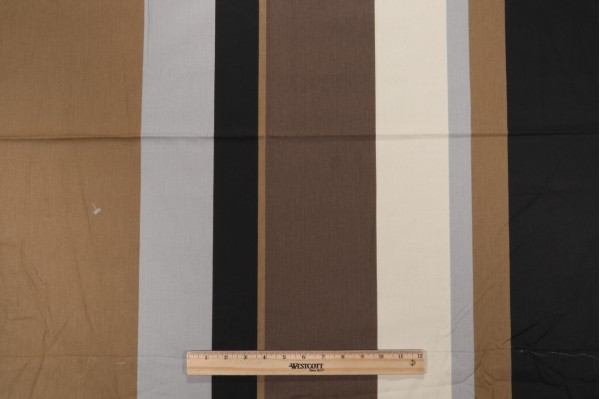 Click for .75 Yards Old World Weavers Melker Printed Cotton Drapery Fabric in Gray/Brown/Black/Cream for Scalamandre Old World Weavers Melker Printed Cotton Drapery Fabric in Gray/Brown/Black/Cream for Scalamandre