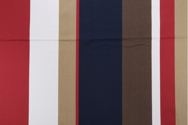Click for .88 Yards Old World Weavers Melker Printed Cotton Drapery Fabric in Red/Tan/Brown/Navy for Scalamandre Old World Weavers Melker Printed Cotton Drapery Fabric in Red/Tan/Brown/Navy for Scalamandre
