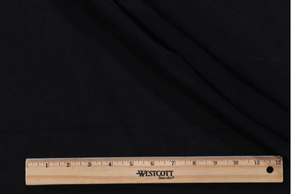 Click for .88 Yards Edmond Petit Tulle Sheer Drapery Fabric in Noir for Scalamandre Edmond Petit Tulle Sheer Drapery Fabric in Noir for Scalamandre