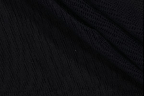 Click for .88 Yards Edmond Petit Tulle Sheer Drapery Fabric in Noir for Scalamandre Edmond Petit Tulle Sheer Drapery Fabric in Noir for Scalamandre