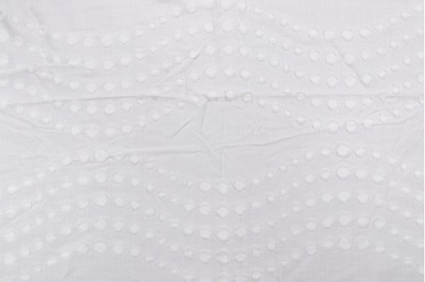 Fonthill Prosecco Woven Solution Dyed Acrylic Outdoor Drapery Weight Fabric in White for Scalamandre