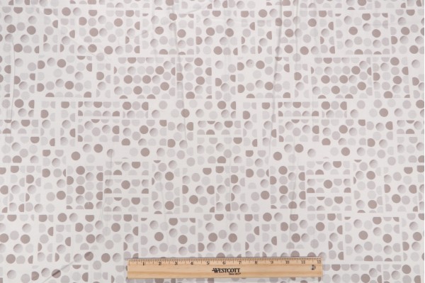 27''x36'' Lelievre Paris Frivole Woven Cotton Decorator Fabric in Mastic for Scalamandre