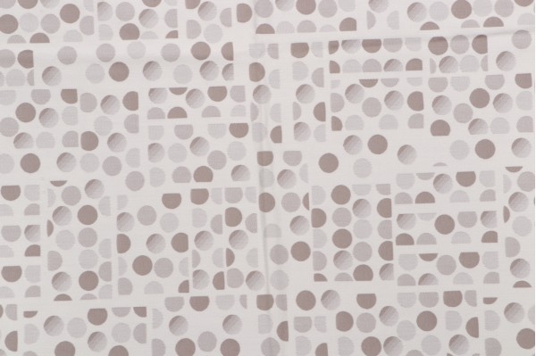 27''x35.5'' Lelievre Paris Frivole Woven Cotton Decorator Fabric in Mastic for Scalamandre