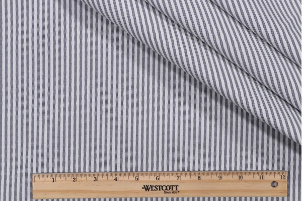 Click for 4.88 Yards Stripe Woven Outdoor Fabric in Marine Stripe Woven Outdoor Fabric in Marine