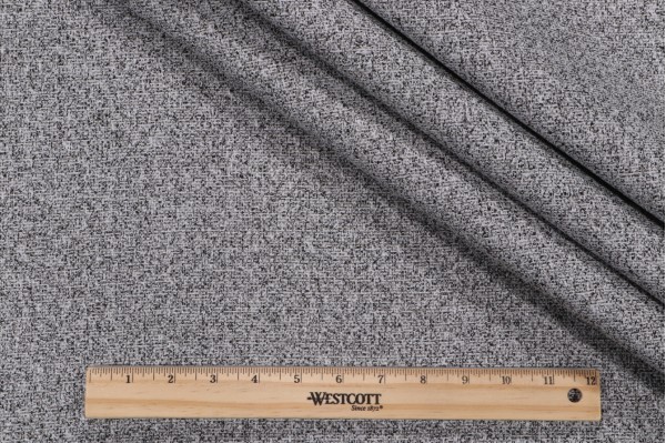 Woodward Woven Outdoor Fabric in Granite