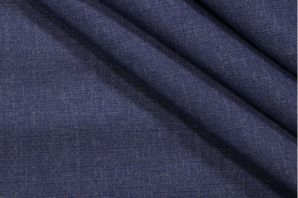 Hodge Woven Outdoor Fabric in Marine