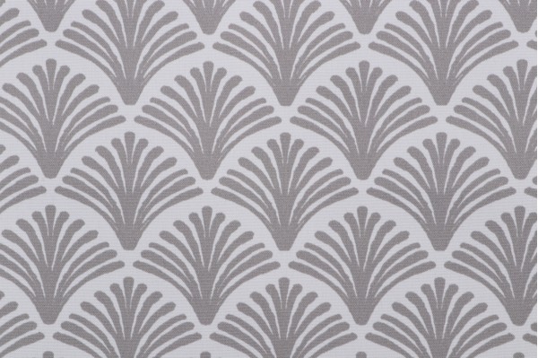 Richloom Fan Printed Polyester Outdoor Fabric in Taupe