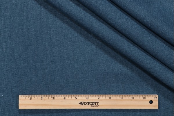 Solartex Woven Outdoor Fabric in Medium Blue