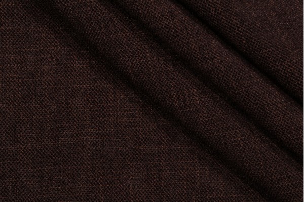 P Kaufmann Tweed Performance Woven Chenille Upholstery Fabric in Molasses