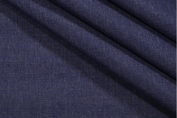 Solartex Woven Outdoor Fabric in Midnight Blue