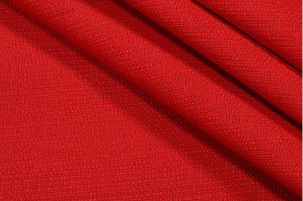 Click for 5.63 Yards Solartex Woven Olefin Outdoor Fabric in True Red Solartex Woven Olefin Outdoor Fabric in True Red