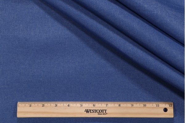 Solartex Dobby Woven Outdoor Fabric in Cobalt