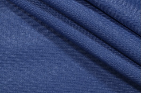 Solartex Dobby Woven Outdoor Fabric in Cobalt