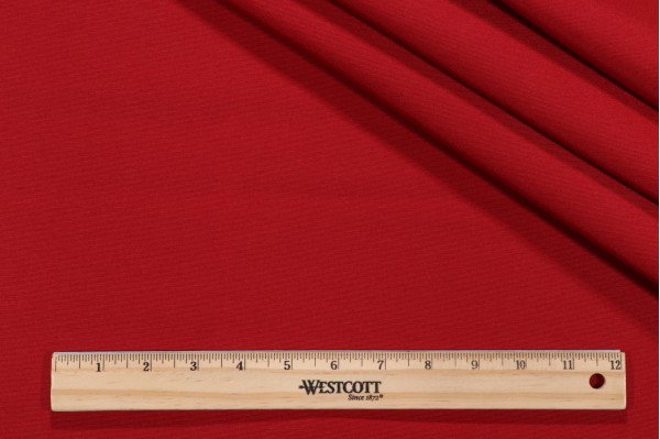 Click for 4.5 Yards Solartex Solid Woven Solution Dyed Acrylic Outdoor Fabric in Red Solartex Solid Woven Solution Dyed Acrylic Outdoor Fabric in Red
