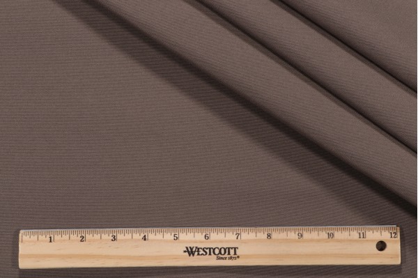 Solartex Solid Woven Outdoor Fabric in Taupe