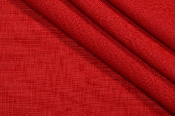 Solartex Madera Woven Outdoor Fabric in Ruby