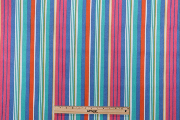 Bryant Fabrics Stripe Printed Polyester Outdoor Fabric in Multi
