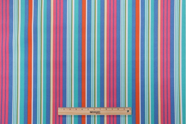 Bryant Fabrics Stripe Printed Polyester Outdoor Fabric in Multi