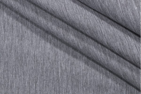 Techlon Pacifica Solid Woven Outdoor Fabric in Gray