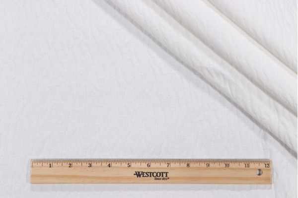 Cordelia Matelasse Upholstery Fabric in White