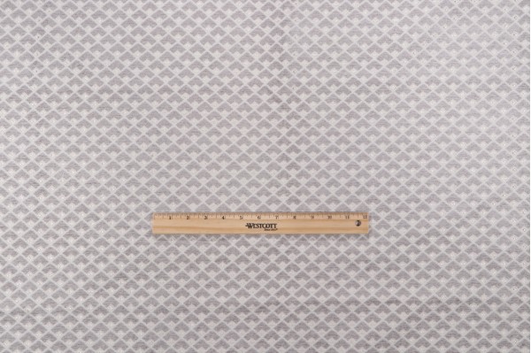 Hattie Woven Chenille Upholstery Fabric in Sterling