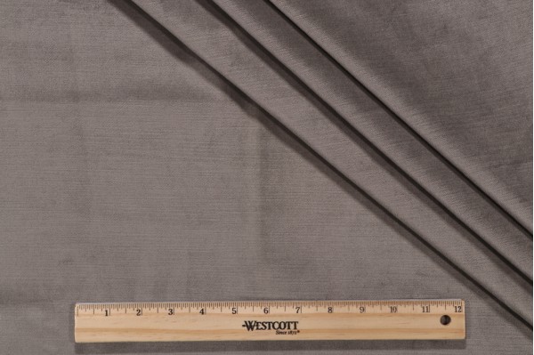 1 Yard Richloom Floris Velvet Upholstery Fabric in Truffle