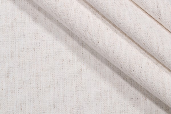 Crypton Nomad High Performance Woven Chenille Upholstery Fabric in Snow
