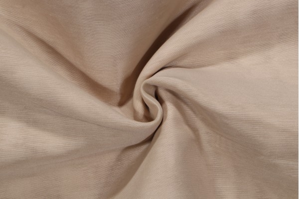 Antic Sheer Drapery Fabric in Buff