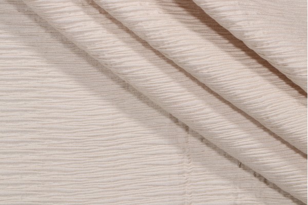 Elena Matelasse Upholstery Fabric in Vanilla