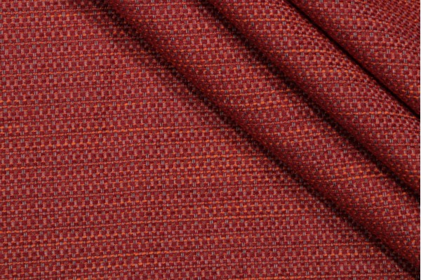Click for 2.5 Yards Noble Woven Chenille Upholstery Fabric in Red/Orange Noble Woven Chenille Upholstery Fabric in Red/Orange