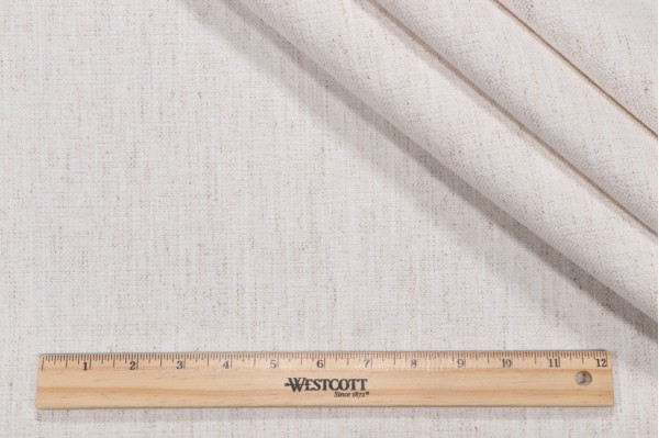 Crypton Nomad High Performance Woven Chenille Upholstery Fabric in Snow