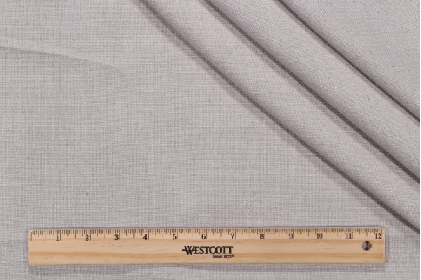 Leyna Woven Linen Decorator Fabric in Glacier