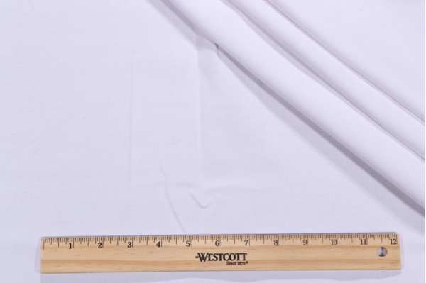 Drapery Lining in White