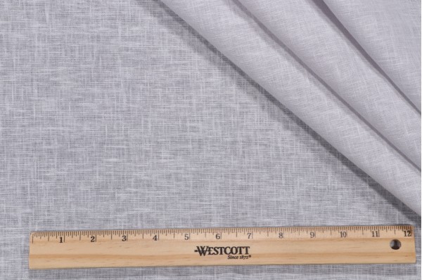 Seymour Semi-Sheer Drapery Fabric in Limestone