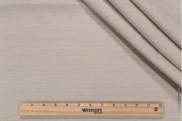 Hogan Woven Soft-Brushed Upholstery Fabric in Flax