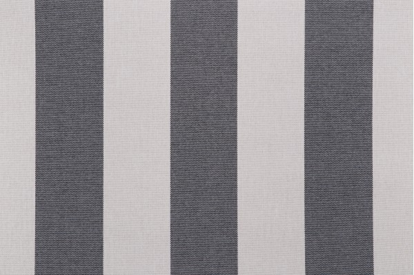 Axroma Cabana Stripe Woven Outdoor Fabric in Black