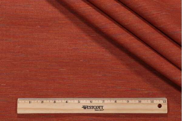 Carson Woven Outdoor Fabric in Pumpkin Spice