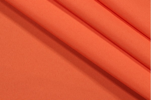 Solartex Solid Woven Outdoor Fabric in Orange