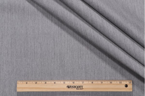 Solid Woven Solution Dyed Acrylic Outdoor Fabric in Flint