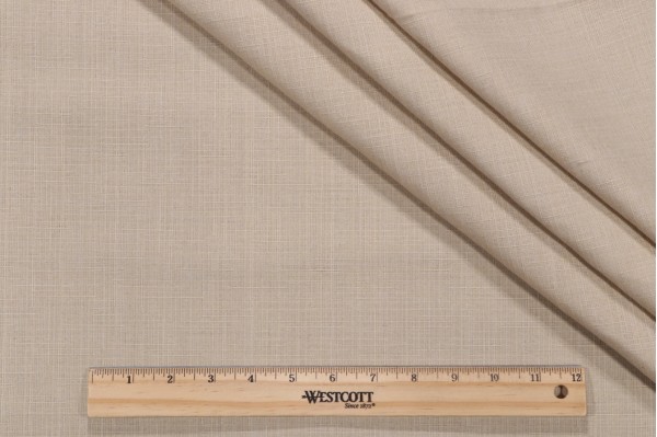Solartex Madera Woven Outdoor Fabric in Oatmeal