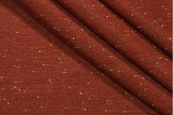 Solartex Woven Outdoor Fabric in Confetti/Russet
