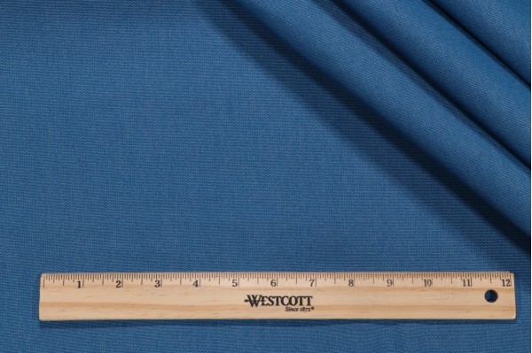 Sunbrella Canvas Woven Solution Dyed Acrylic Outdoor Fabric in Regatta